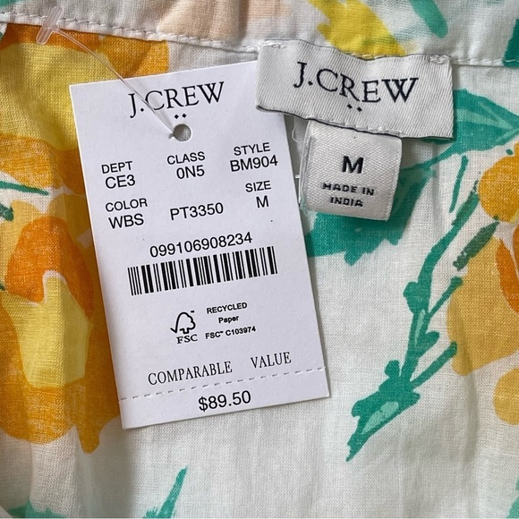 J.Crew Tie sarong cover-up size Medium - Picture 7 of 8